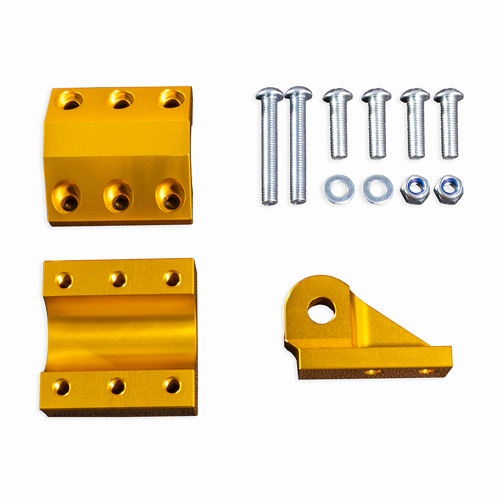 Superior Billet Series 7075 - T6 Alloy Drag Link Solid Bar Suitable For Toyota LandCruiser 76/78/79 Series V8 and 2.8 4cyl (Wide Body) Adjustable - 79DRAG8-AL